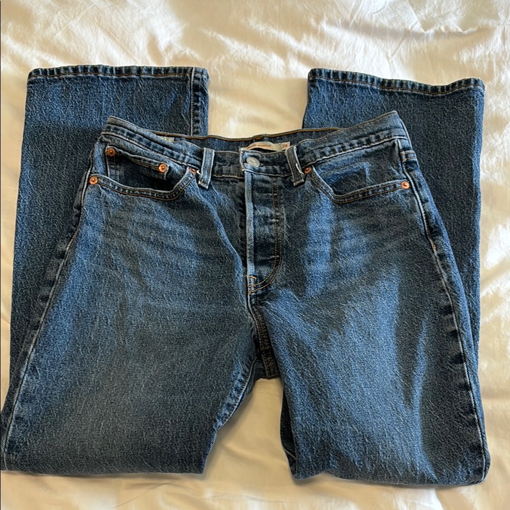 Levi's wedgie bootcut Classic Blue Jeans